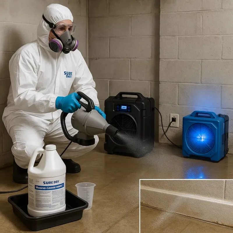 Sanitization and Odor Removal process in Cheraw, SC