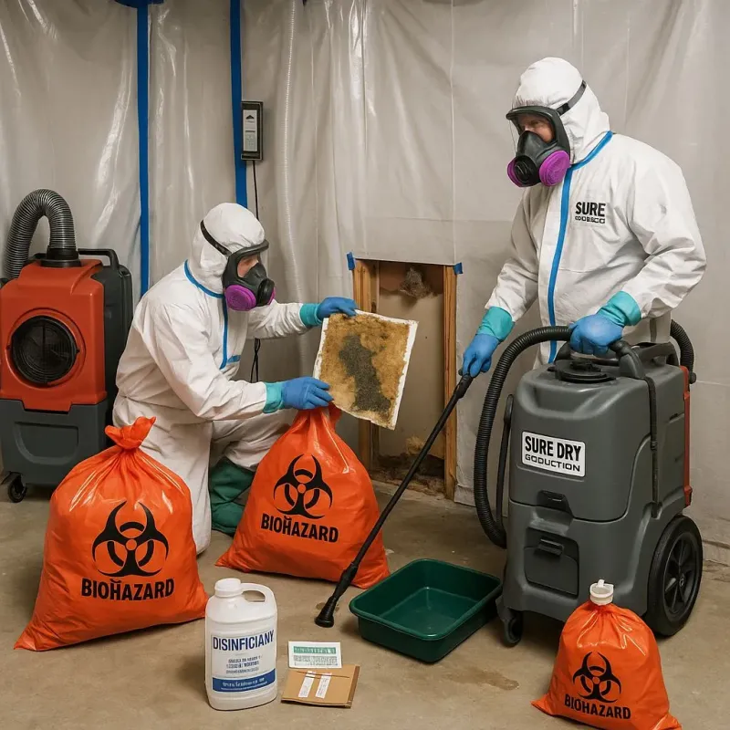 Contaminated Water Handling Protocols process in Cheraw, SC