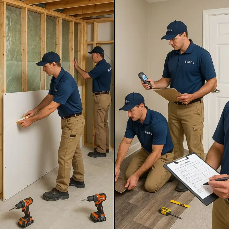 Repairs and Reconstruction process in Cheraw, SC