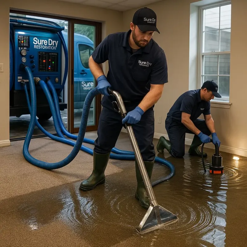 Water Extraction and Removal process in Cheraw, SC